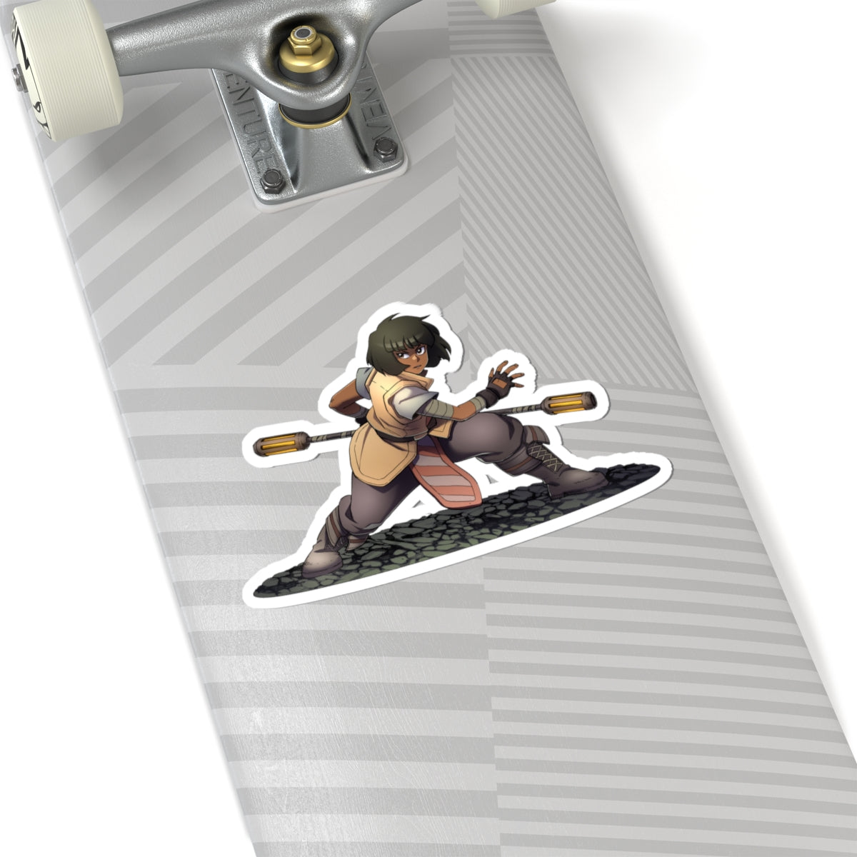 The Red Lands Kiss-Cut Stickers - Perfect for Laptop & Water Bottle Decor