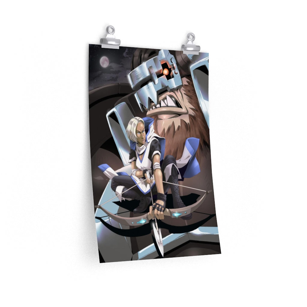 Alice Ravenwood. Premium Matte vertical posters