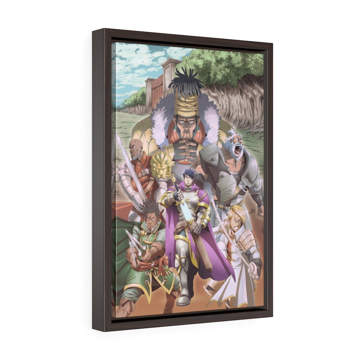 Prince of Arcadia Vertical Framed Premium Gallery Wrap Canvas