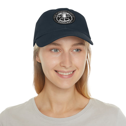 The Gaming Circle Podcast Dad Hat with Leather Patch, Casual Cap | PlayStation