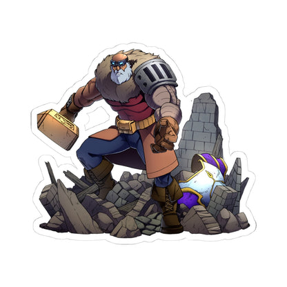 The Prince of Arcadia Kiss-Cut Stickers - Perfect for Gamers and Fans of Adventure