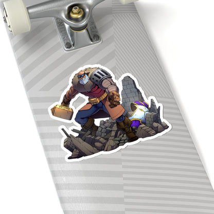 The Prince of Arcadia Kiss-Cut Stickers - Perfect for Gamers and Fans of Adventure