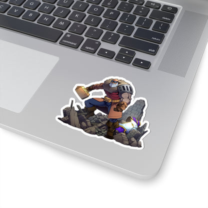 The Prince of Arcadia Kiss-Cut Stickers - Perfect for Gamers and Fans of Adventure
