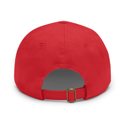 The Gaming Circle Podcast Dad Hat with Leather Patch, Casual Cap | Switch