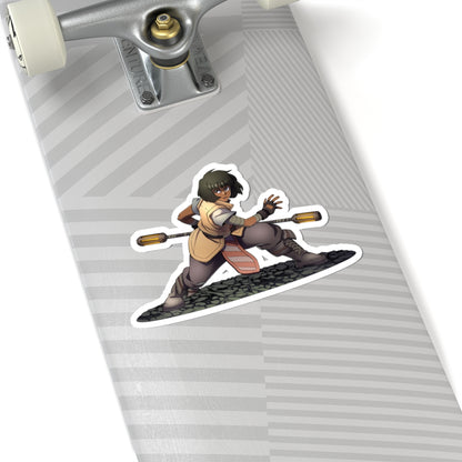 The Red Lands Kiss-Cut Stickers - Perfect for Laptop & Water Bottle Decor