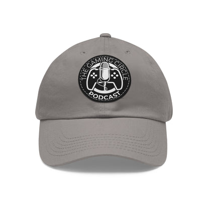 The Gaming Circle Podcast Dad Hat with Leather Patch, Casual Cap | PlayStation