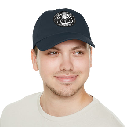 The Gaming Circle Podcast Dad Hat with Leather Patch, Casual Cap | PlayStation