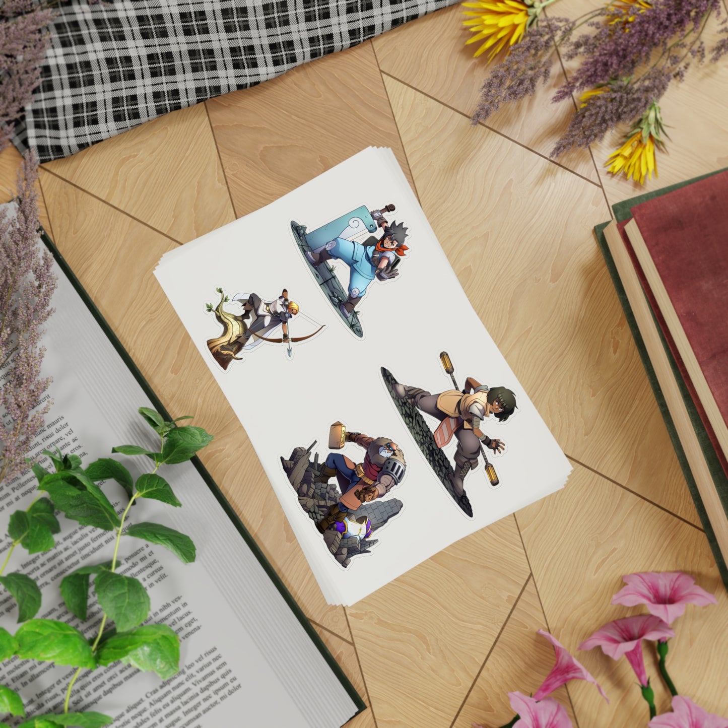 Everborn Heroes - Sticker Sheet Bundle