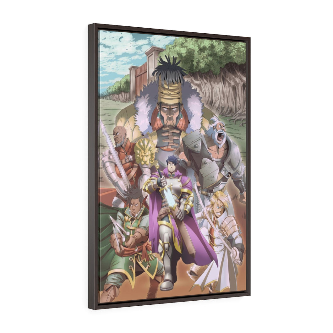 Prince of Arcadia Vertical Framed Premium Gallery Wrap Canvas