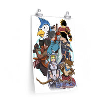 Load image into Gallery viewer, Ariel and Friends. Premium Matte vertical poster